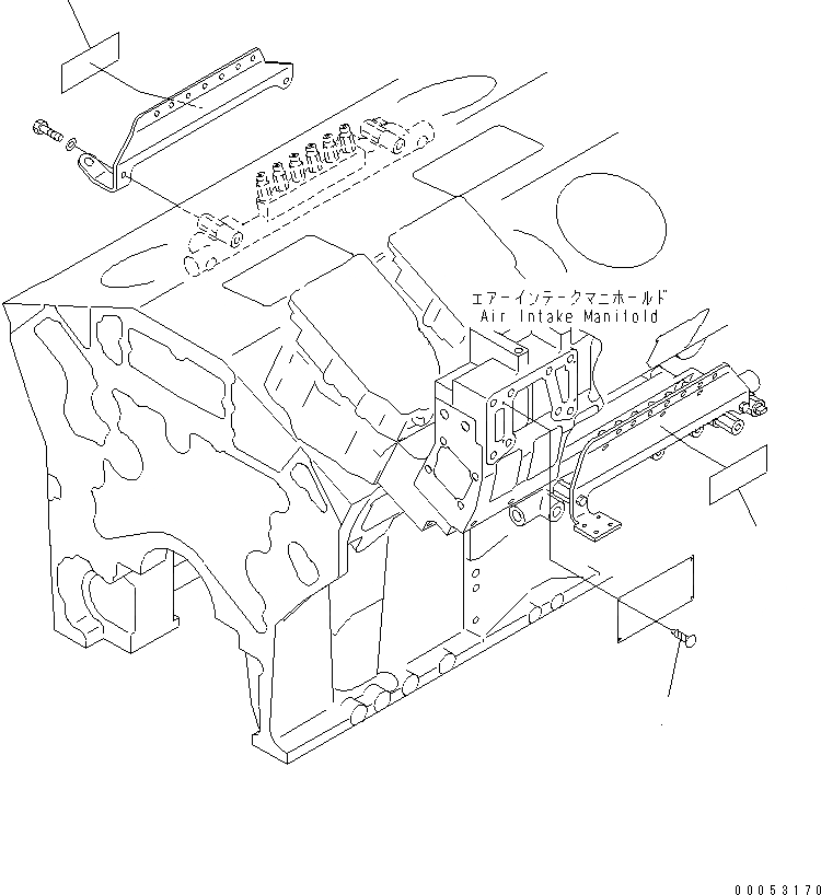 Схема запчастей Komatsu SAA12V140E-3B - ТАБЛИЧКИ (ОГРАНИЧЕНИЯ ПО ВЫБРОСУ ЕВРОП. 2)(№-) ДВИГАТЕЛЬ