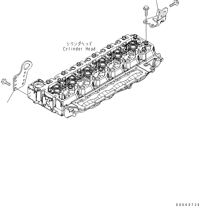 Схема запчастей Komatsu SAA6D107E-1KB-W - ПОДЪЕМ КОРПУС ДВИГАТЕЛЬ