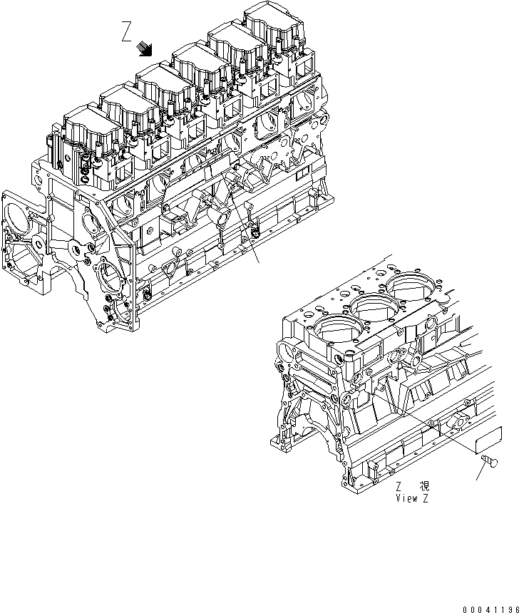 Схема запчастей Komatsu SAA6D140E-5 - ТАБЛИЧКИ ПЛАСТИНА (АНГЛ.) (ОГРАНИЧЕНИЯ ПО ВЫБРОСУ ЕВРОП. И ЕС) ДВИГАТЕЛЬ