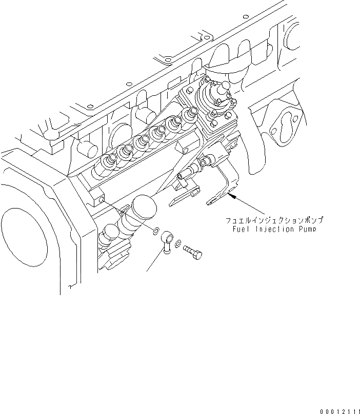 Схема запчастей Komatsu SAA6D102E-2B - ТОПЛИВН. ДРЕНАЖН. LOCATION ДВИГАТЕЛЬ