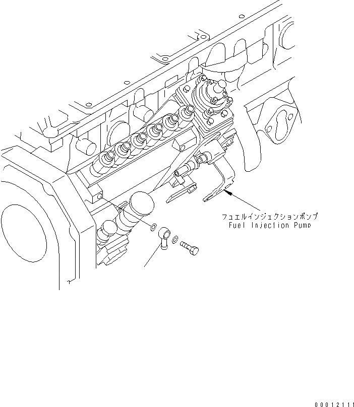 Схема запчастей Komatsu SAA6D102E-2C - ТОПЛИВН. ДРЕНАЖН. LOCATION ДВИГАТЕЛЬ