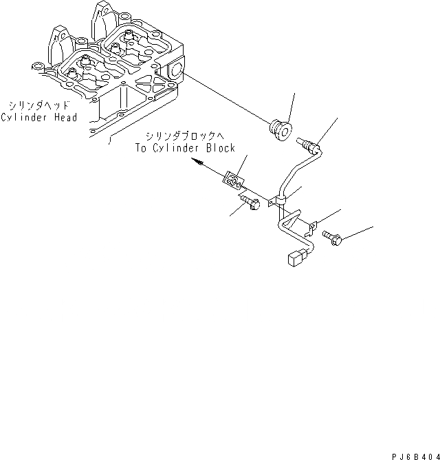 Схема запчастей Komatsu SAA6D102E-2C - ДАТЧИК ТЕМПЕРАТУРЫ ВОДЫ ДВИГАТЕЛЬ