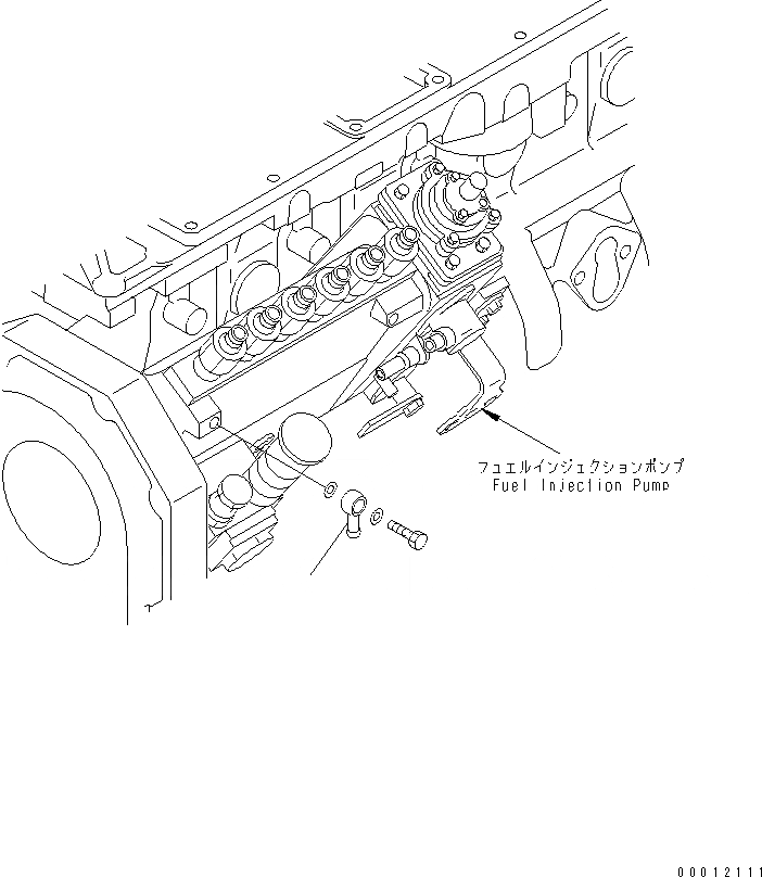 Схема запчастей Komatsu SAA6D102E-2E - ТОПЛИВН. ДРЕНАЖН. LOCATION ДВИГАТЕЛЬ