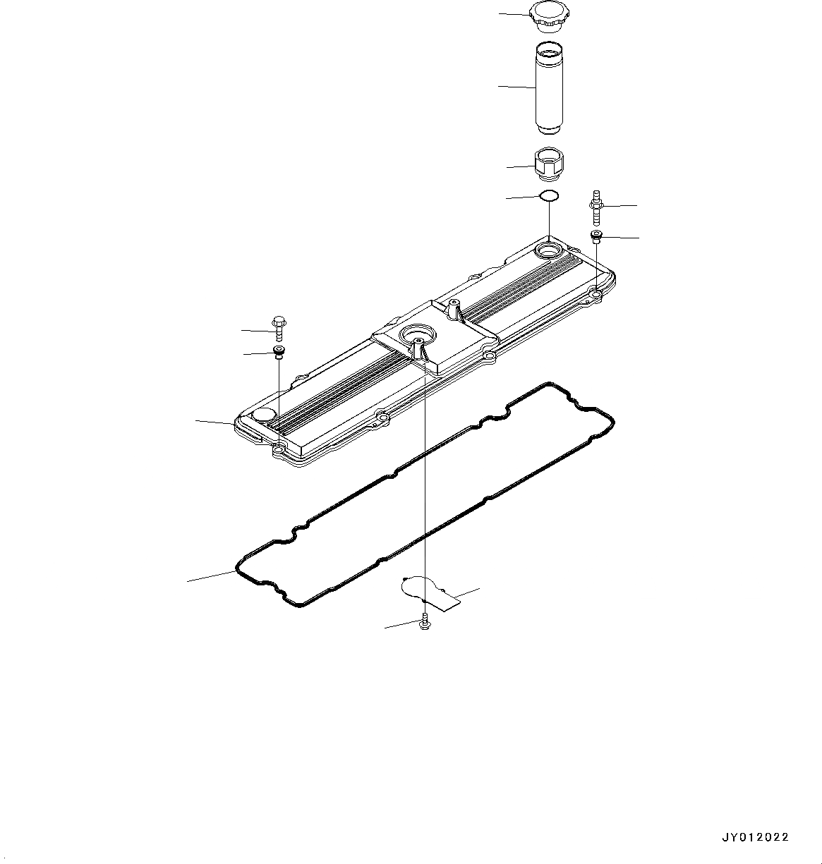 Схема запчастей Komatsu SAA6D114E-3D - ГОЛОВКА ЦИЛИНДРОВ COVER ГОЛОВКА ЦИЛИНДРОВ COVER