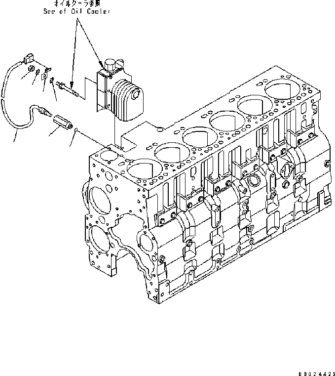 Схема запчастей Komatsu Engine SAA6D114E-2BB-VH - ДАТЧИК ТЕМПЕРАТУРЫ ВОДЫ (С КОМПРЕССОР) (№89-) ДВИГАТЕЛЬ