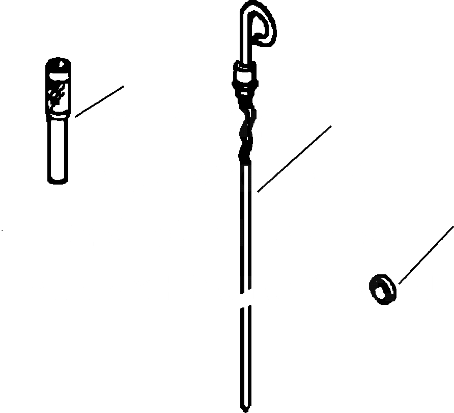 Схема запчастей Komatsu WA120-3L - DIPSTICK ДВИГАТЕЛЬ