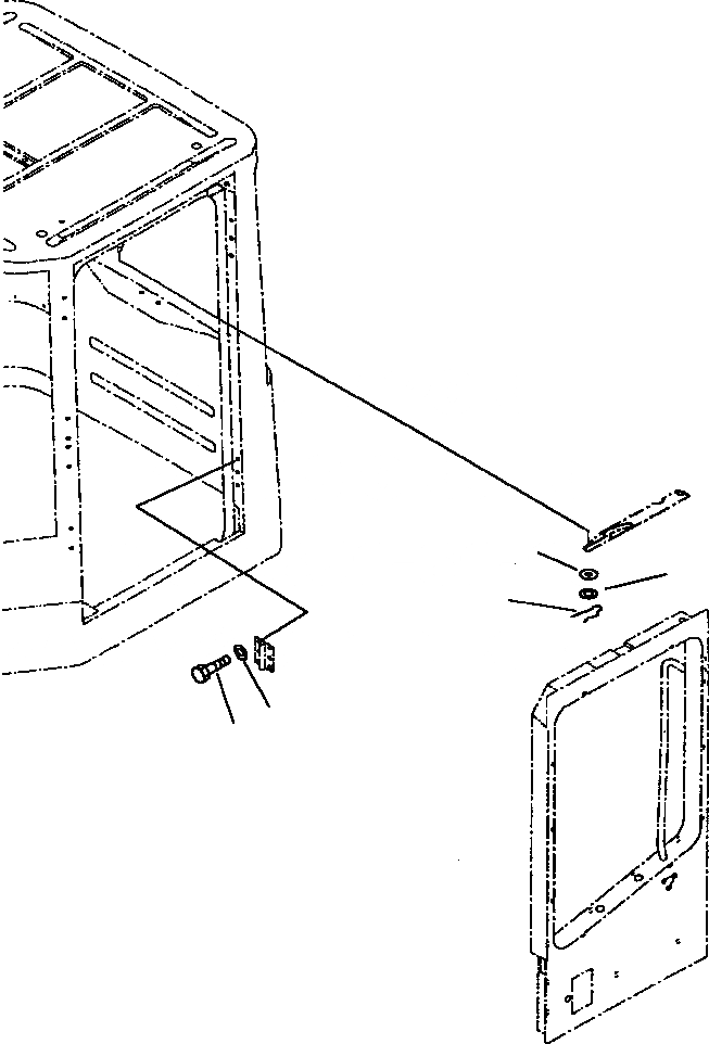 Схема запчастей Komatsu WA120-3L - FIG NO. K-A КАБИНА ROPS ДВЕРЬ ЭЛЕМЕНТЫ КРЕПЛЕНИЯ КАБИНА ОПЕРАТОРА И СИСТЕМА УПРАВЛЕНИЯ