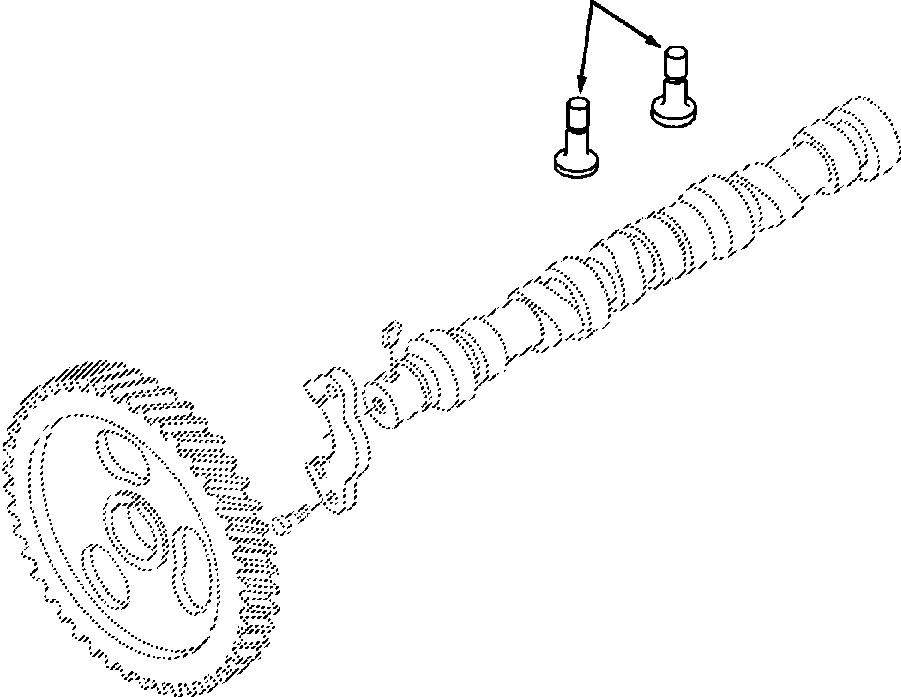 Схема запчастей Komatsu WA120-3MC - FIG. A-AA КЛАПАН ТОЛКАТЕЛЬ ДВИГАТЕЛЬ