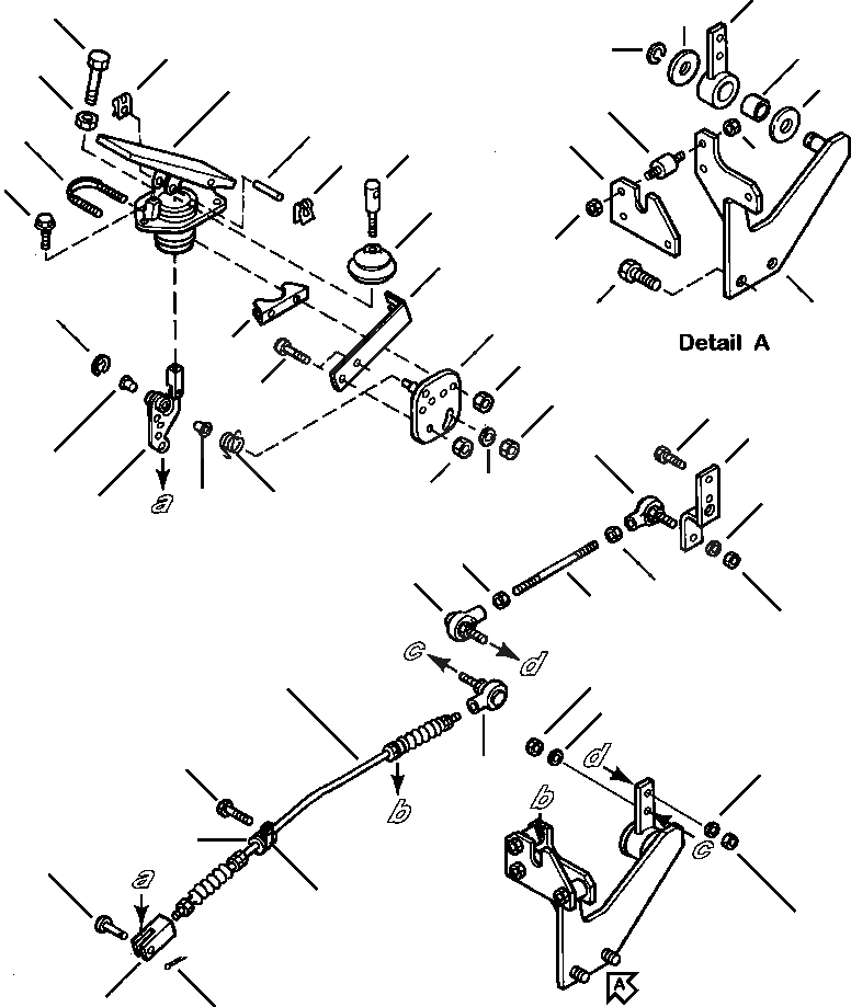 Схема запчастей Komatsu WA120-3MC - FIG. K-A УПРАВЛ-Е ДВИГАТЕЛЕМ КАБИНА ОПЕРАТОРА И СИСТЕМА УПРАВЛЕНИЯ