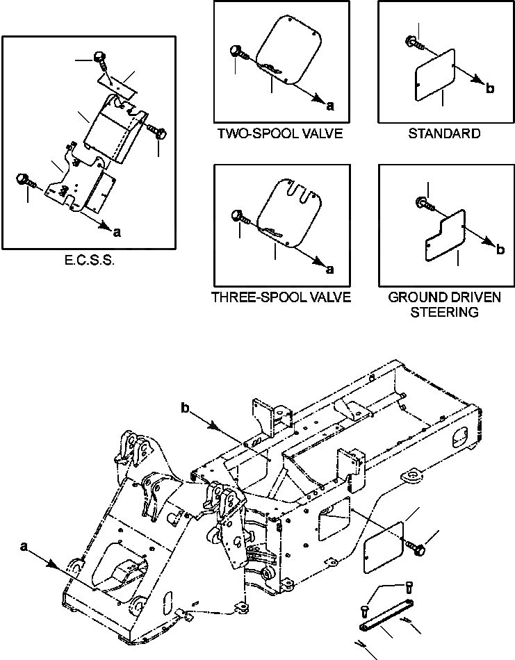 Схема запчастей Komatsu WA180-3L - FIG. J9-A БЛОКИР. ШАНГА И КРЫШКА- СТАНДАРТН. ОСНОВНАЯ РАМА И ЕЕ ЧАСТИ