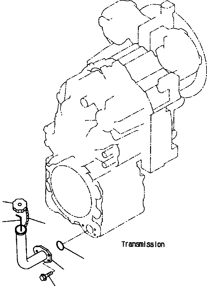 Схема запчастей Komatsu WA180PT-3L - FIG NO. F-A ТРАНСМИССИЯ (МАСЛЯНЫЙ ЩУП И МАСЛОНАЛИВНОЙ ПАТРУБОК) СИЛОВАЯ ПЕРЕДАЧА И КОНЕЧНАЯ ПЕРЕДАЧА