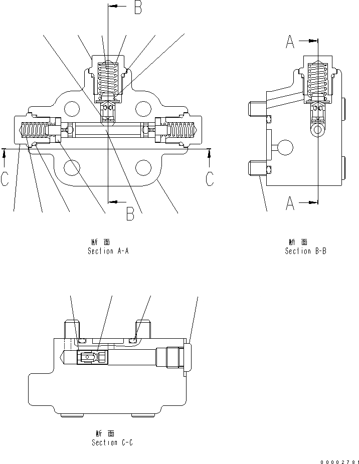 Схема запчастей Komatsu WA200-5L - МОТОР (HST НИЗ. SPEED ASSIST) (7/7) (БЕЗ ORIFICE) ТРАНСМИССИЯ