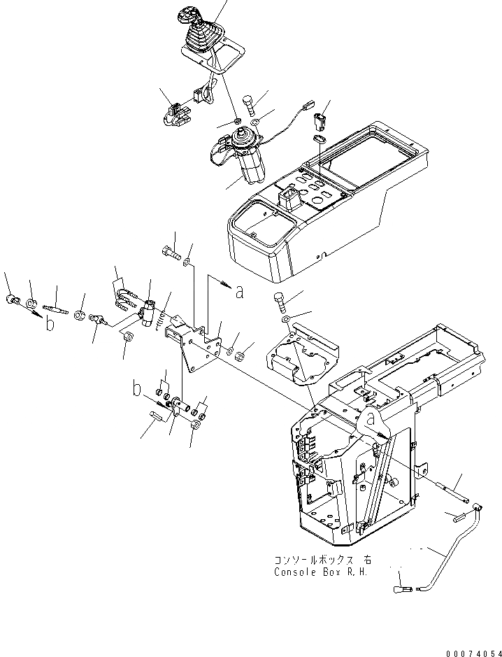 Схема запчастей Komatsu WA200-6 - УПРАВЛЕНИЕ ПОГРУЗКОЙ (P.P.C. КЛАПАН) (ДЛЯ MULTI FUNCTION MONO РЫЧАГ) КАБИНА ОПЕРАТОРА И СИСТЕМА УПРАВЛЕНИЯ