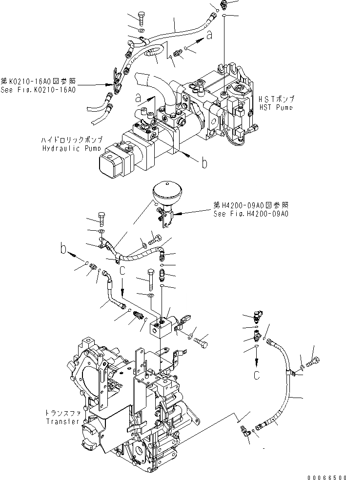 Схема запчастей Komatsu WA200-6 - INCHING УПРАВЛ-Е КАБИНА ОПЕРАТОРА И СИСТЕМА УПРАВЛЕНИЯ