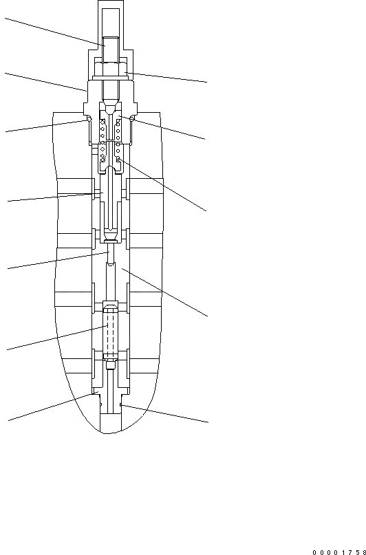 Схема запчастей Komatsu WA200PT-5L - HST НАСОС (ОТСЕКАЮЩИЙ КЛАПАН) СИЛОВАЯ ПЕРЕДАЧА И КОНЕЧНАЯ ПЕРЕДАЧА