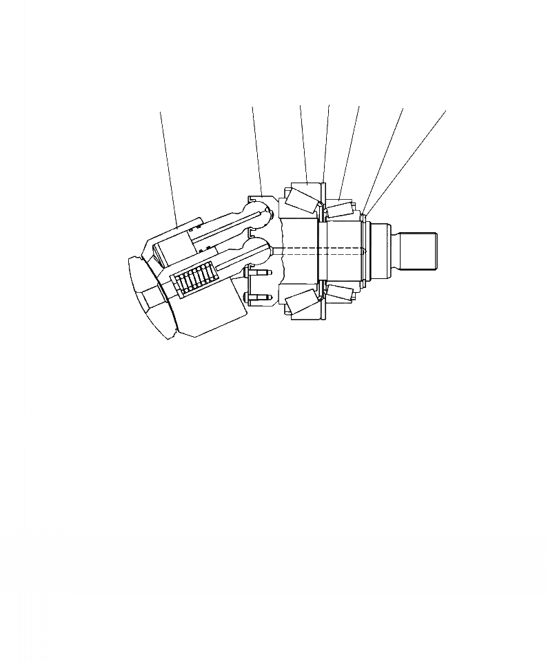 Схема запчастей Komatsu WA250-6 - F-7A HST МОТОР (/) ПОВОРОТН. ГРУППА СИЛОВАЯ ПЕРЕДАЧА И КОНЕЧНАЯ ПЕРЕДАЧА