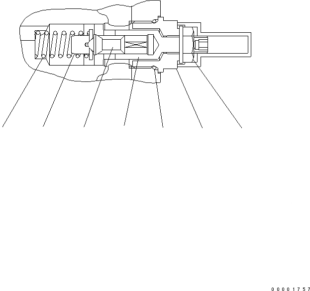 Схема запчастей Komatsu WA250-5L - HST НАСОС (КЛАПАН) ТРАНСМИССИЯ