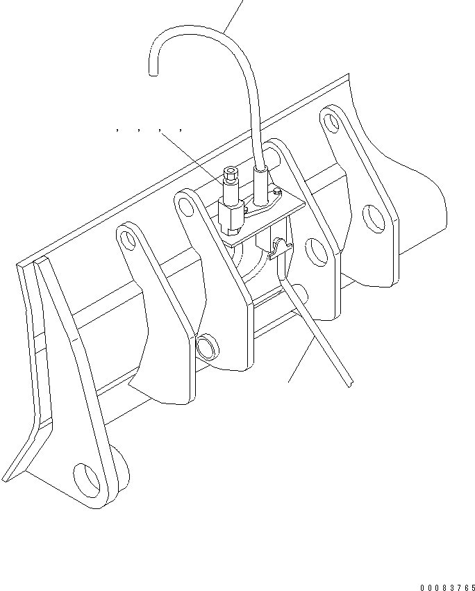 Схема запчастей Komatsu WA250-5L - ГИДРАВЛ BROOM (/) ГИДРАВЛИКА