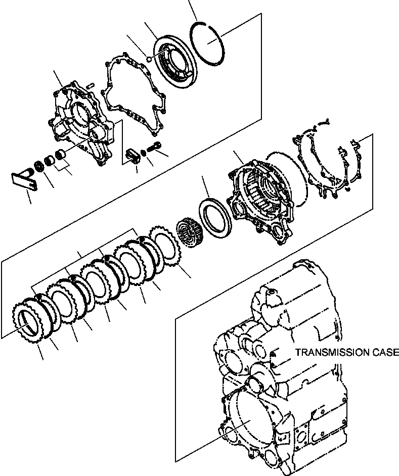 Схема запчастей Komatsu WA250-3L - FIG. F-7A ТРАНСМИССИЯ - СТОЯНОЧНЫЙ ТОРМОЗ ASSEMBLY СИЛОВАЯ ПЕРЕДАЧА И КОНЕЧНАЯ ПЕРЕДАЧА