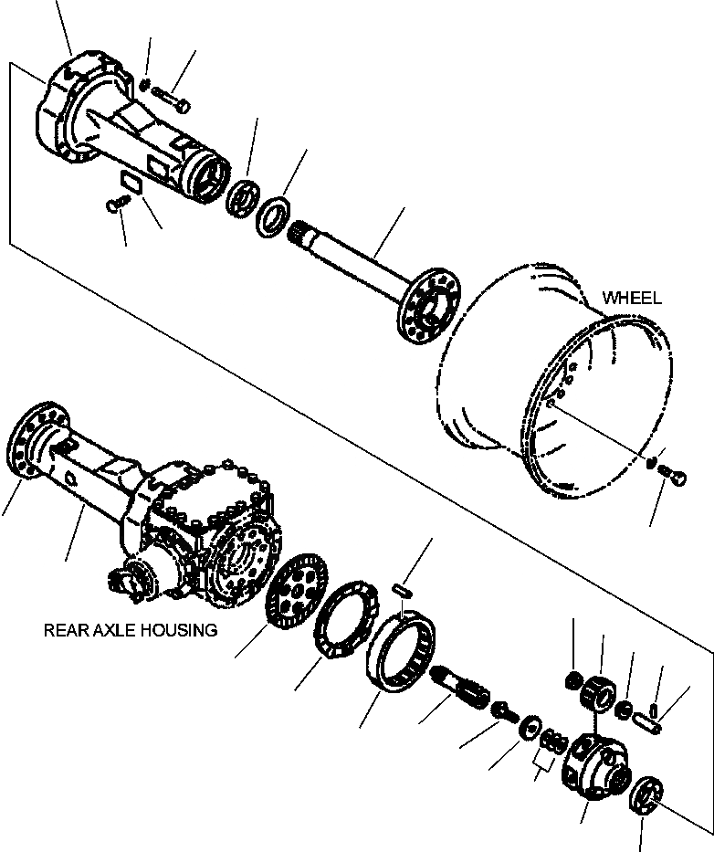 Схема запчастей Komatsu WA250-3L - FIG. F-A ЗАДН. МОСТ - КОНЕЧНАЯ ПЕРЕДАЧА И КОЖУХ СИЛОВАЯ ПЕРЕДАЧА И КОНЕЧНАЯ ПЕРЕДАЧА