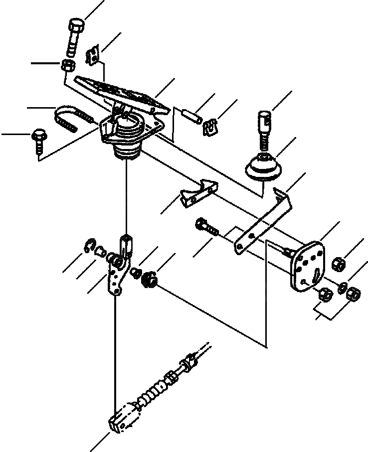 Схема запчастей Komatsu WA250-3L - FIG. K-A ДВИГАТЕЛЬ THROTTLE УПРАВЛ-Е - ПЕДАЛЬ УПРАВЛ-Я ASSEMBLY КАБИНА ОПЕРАТОРА И СИСТЕМА УПРАВЛЕНИЯ