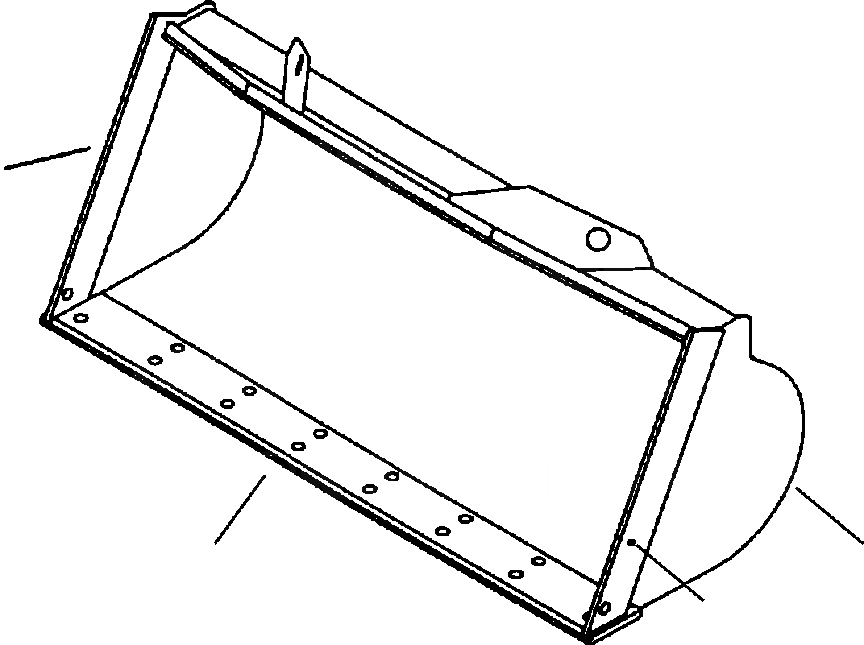 Схема запчастей Komatsu WA250-3L - FIG. T-A КОВШ ASSEMBLY - .9 CU. M. - С БОЛТ-ON РЕЖУЩ. КРОМКА .9 CU. M. РАБОЧЕЕ ОБОРУДОВАНИЕ