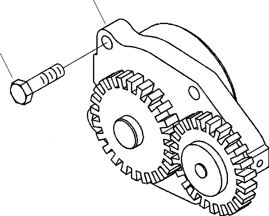 Схема запчастей Komatsu WA250-3MC - A-AA СМАЗЫВ. НАСОС ДВИГАТЕЛЬ