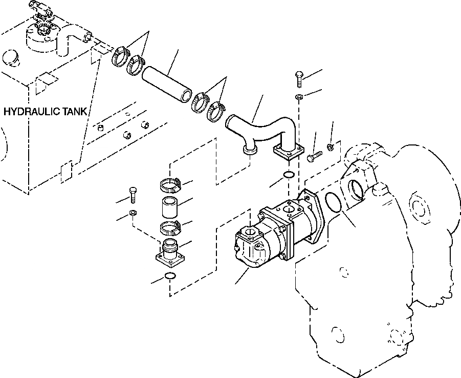 Схема запчастей Komatsu WA250-3MC - H-A ГИДРОЛИНИЯ ГИДРАВЛИКА