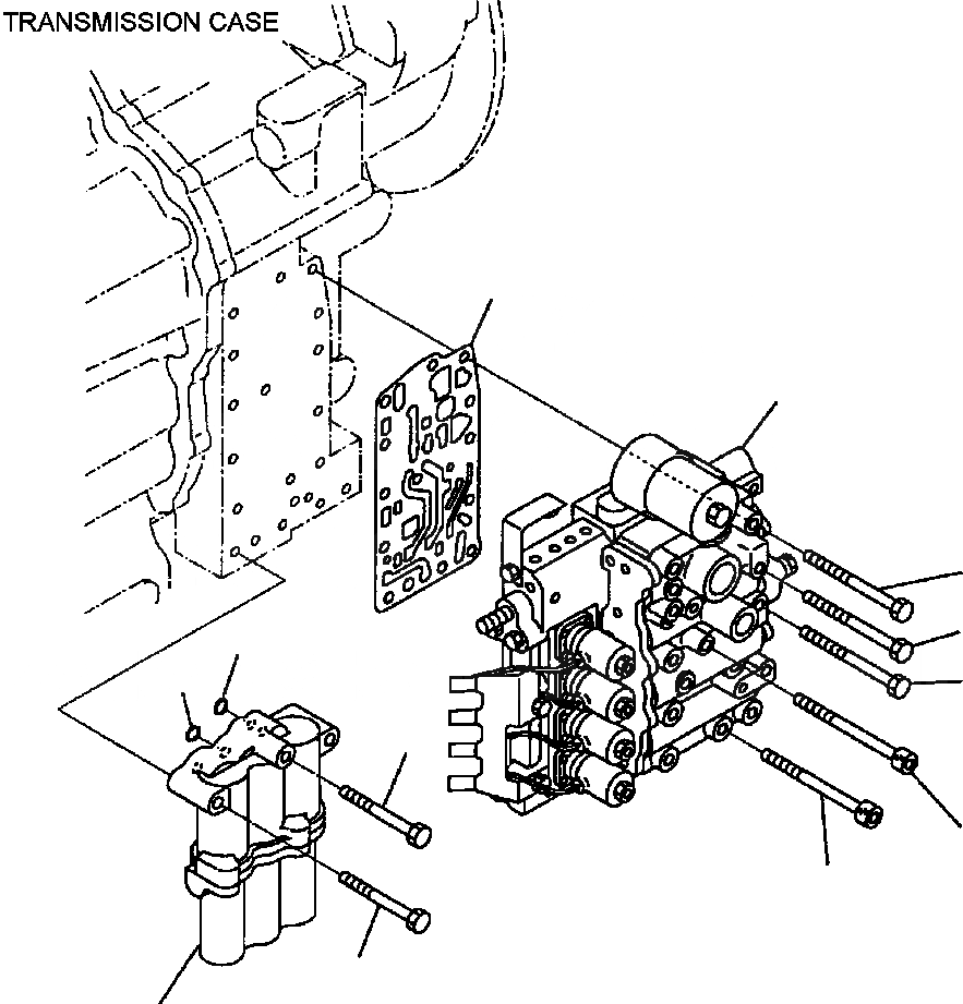 Схема запчастей Komatsu WA250PT-3MC - FIG. F-A КЛАПАН УПРАВЛЕНИЯ ТРАНСМИССИЕЙ - КРЕПЛЕНИЕ СИЛОВАЯ ПЕРЕДАЧА И КОНЕЧНАЯ ПЕРЕДАЧА
