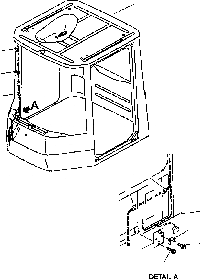 Схема запчастей Komatsu WA250PT-3MC - FIG. K-A OPERATOR КАБИНА - ЭЛЕКТРИКА ЭЛЕМЕНТЫ КРЕПЛЕНИЯ КАБИНА ОПЕРАТОРА И СИСТЕМА УПРАВЛЕНИЯ