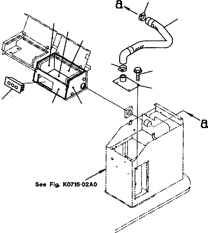 Схема запчастей Komatsu WA250PT-3L - FIG NO. K7-A БЛОК ОХЛАЖДЕНИЯ И ОБОГРЕВА(С КАБИНОЙ) КАБИНА ОПЕРАТОРА И СИСТЕМА УПРАВЛЕНИЯ
