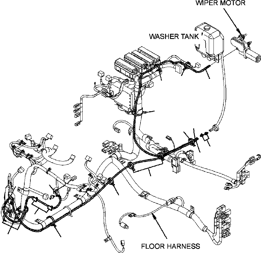 Схема запчастей Komatsu WA320-5L - K-A ПОЛ ОМЫВАТЕЛЬ ШЛАНГИ OPERATORXD S ОБСТАНОВКА И СИСТЕМА УПРАВЛЕНИЯ