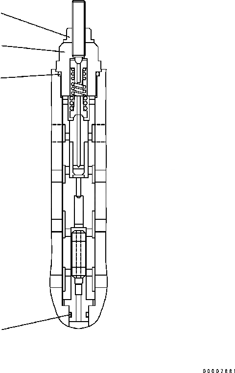 Схема запчастей Komatsu WA320-5 - НАСОС (7/) ОСНОВН. КОМПОНЕНТЫ И РЕМКОМПЛЕКТЫ