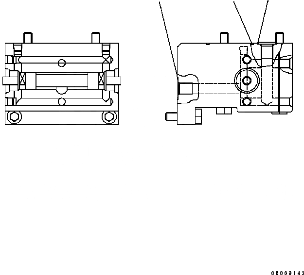 Схема запчастей Komatsu WA320-5 - НАСОС (/) ОСНОВН. КОМПОНЕНТЫ И РЕМКОМПЛЕКТЫ