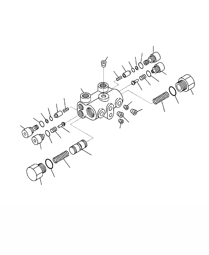 Схема запчастей Komatsu WA320-6 - H-A ПОДУШКИ КЛАПАН COMPLETE ASSEMBLY ГИДРАВЛИКА