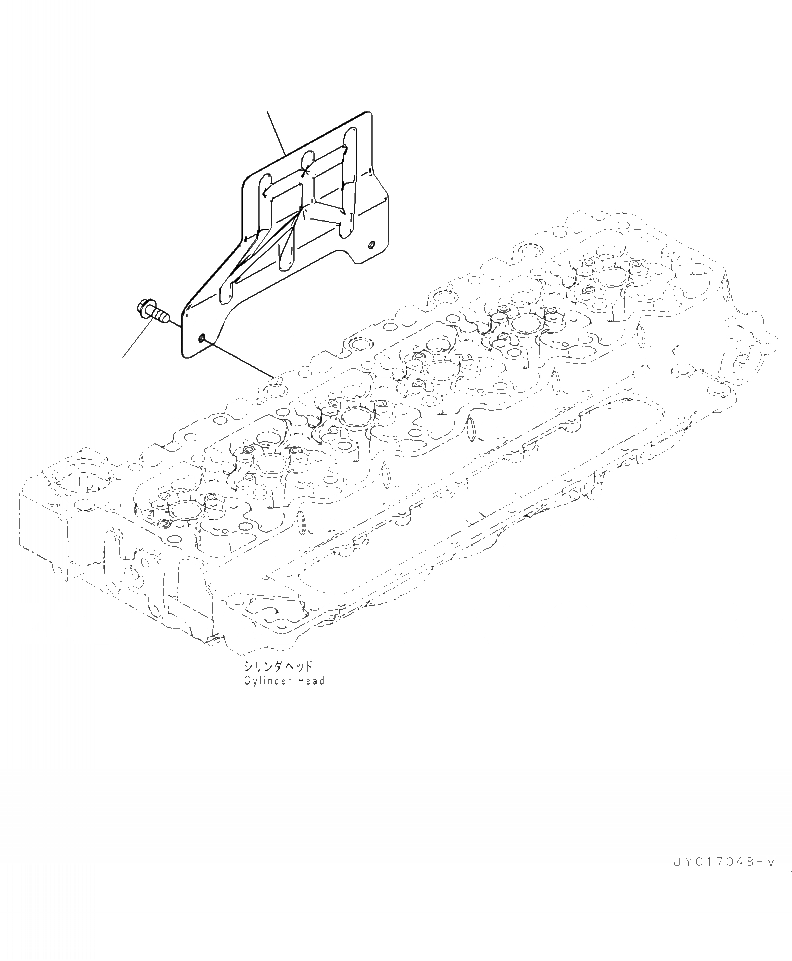 Схема запчастей Komatsu WA320-7 - ASH- ТЕРМОЗАЩИТА ГОЛОВКА ЦИЛИНДРОВ ДВИГАТЕЛЬ