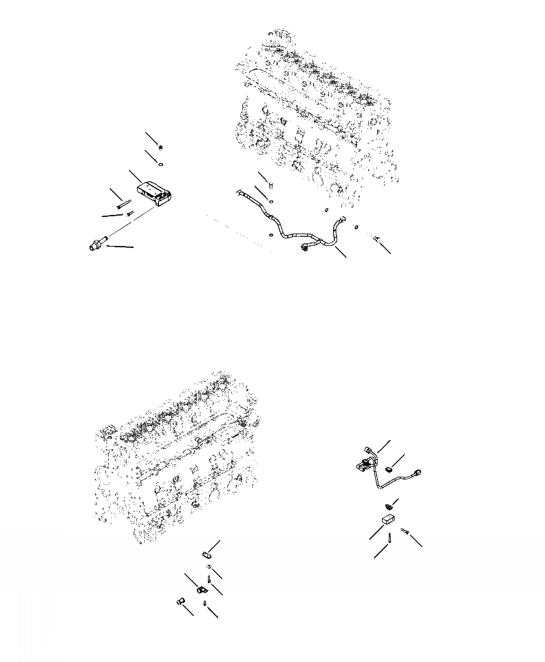 Схема запчастей Komatsu WA320-6 - A-AA ТОПЛИВОПРОВОД. ДВИГАТЕЛЬ