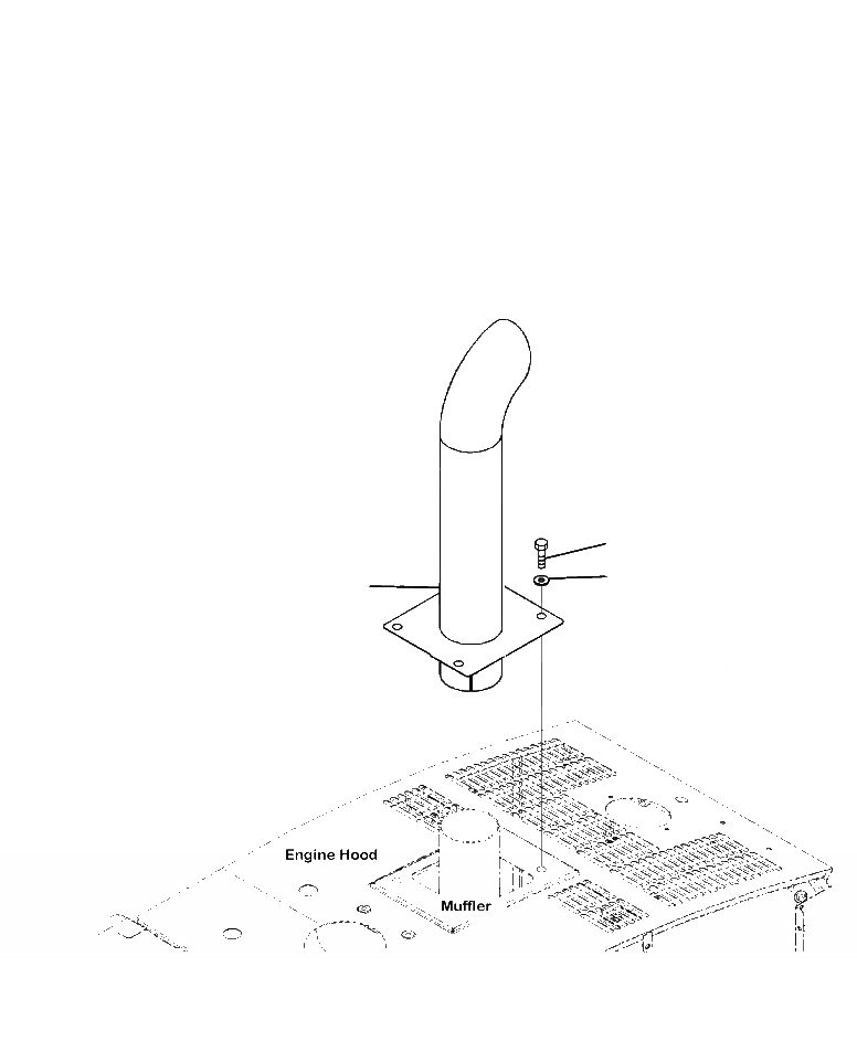 Схема запчастей Komatsu WA320-6 - B-A ВЫХЛОПНАЯ ТРУБА ДЛЯ НАВЕСА КОМПОНЕНТЫ ДВИГАТЕЛЯ
