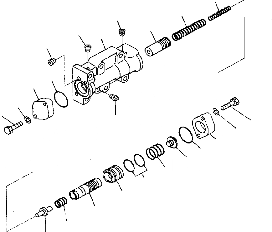 Схема запчастей Komatsu WA320-3MC - FIG NO. F-A ТРАНСМИССИЯ MODULATE КЛАПАН СИЛОВАЯ ПЕРЕДАЧА И КОНЕЧНАЯ ПЕРЕДАЧА