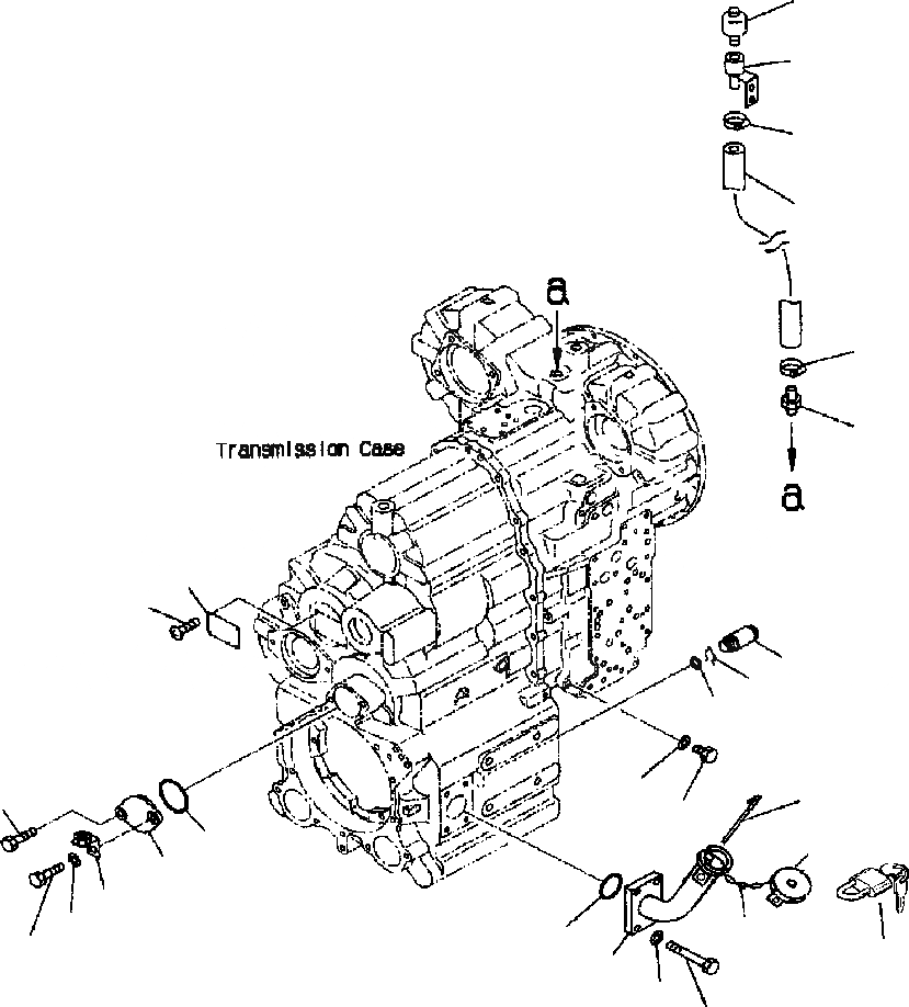 Схема запчастей Komatsu WA320-3MC - FIG NO. F-9A ТРАНСМИССИЯ НАПОЛНИТЕЛЬ И САПУН СИЛОВАЯ ПЕРЕДАЧА И КОНЕЧНАЯ ПЕРЕДАЧА