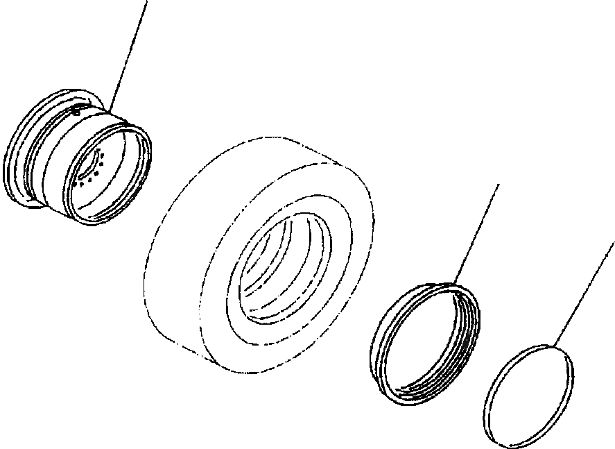 Схема запчастей Komatsu WA320-3MC - FIG NO. S-A ОБОД КОЛЕСА ДЛЯ 7.-R БЕСКАМЕРНЫЕ ШИНЫ ПОДВЕСКА И КОЛЕСА (КОЛЕСА ТИП MACHINE)