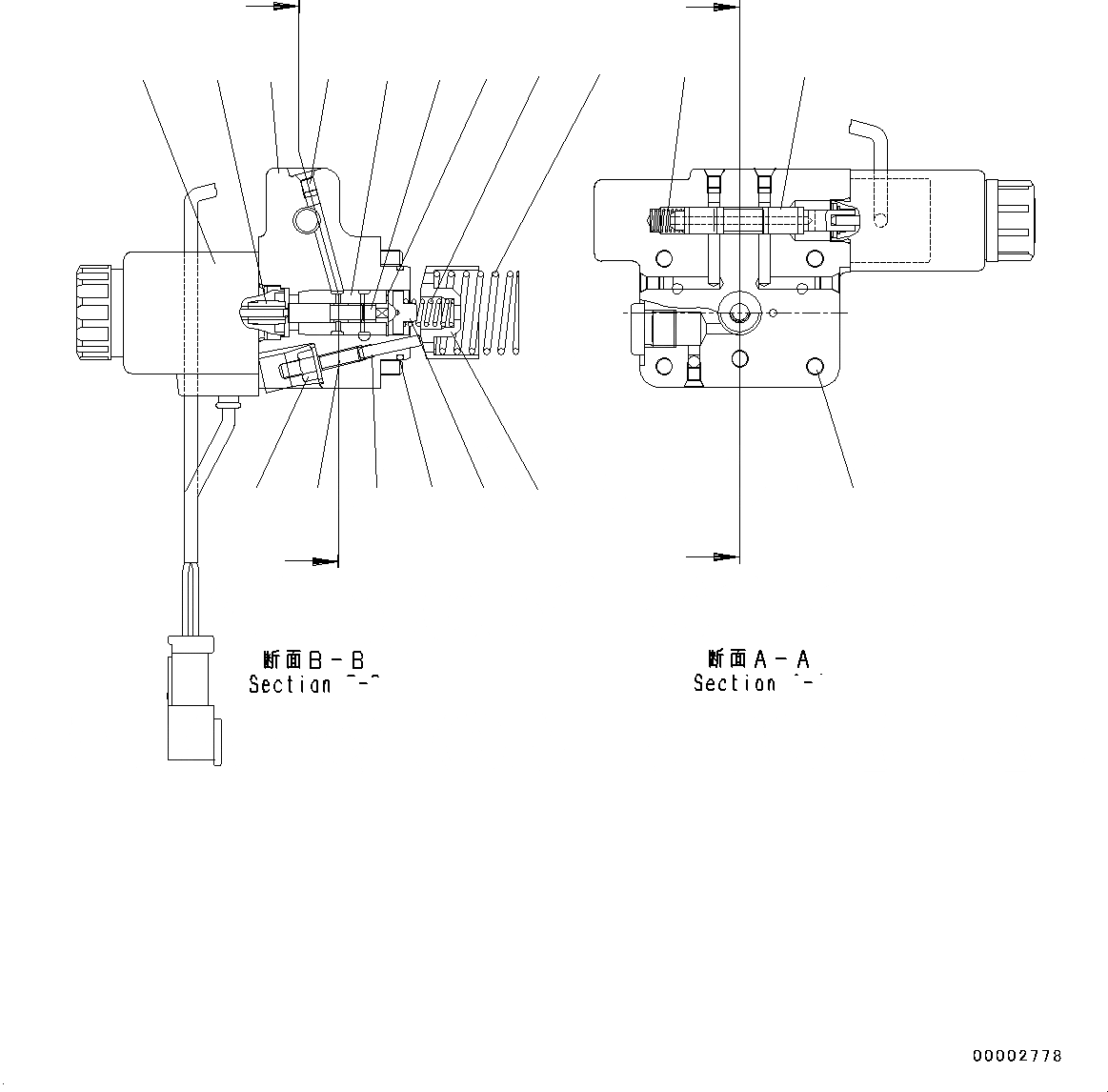 Схема запчастей Komatsu WA320-6 Highlift - HYDROSTATIC ТРАНСМИССИЯ (HST) НАСОС И МОТОР, КМ/Ч, ВНУТР. ЧАСТИ, МОТОР (/7) HYDROSTATIC ТРАНСМИССИЯ (HST) НАСОС И МОТОР, КМ/Ч