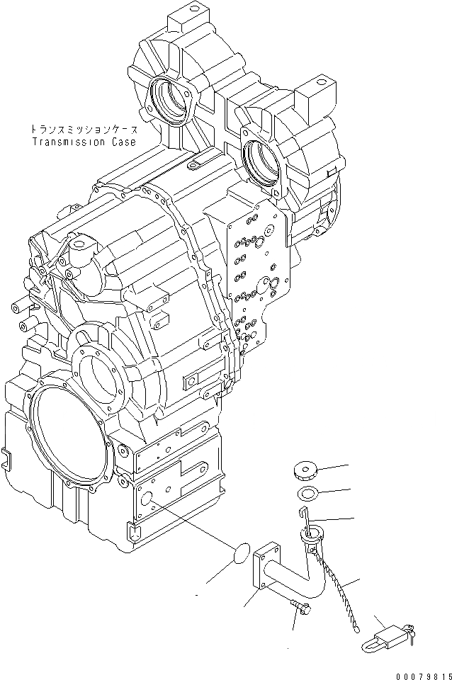 Схема запчастей Komatsu WA380-5L - ТРАНСМИССИЯ (НАПОЛНИТЕЛЬ ТРУБКА) СИЛОВАЯ ПЕРЕДАЧА И КОНЕЧНАЯ ПЕРЕДАЧА