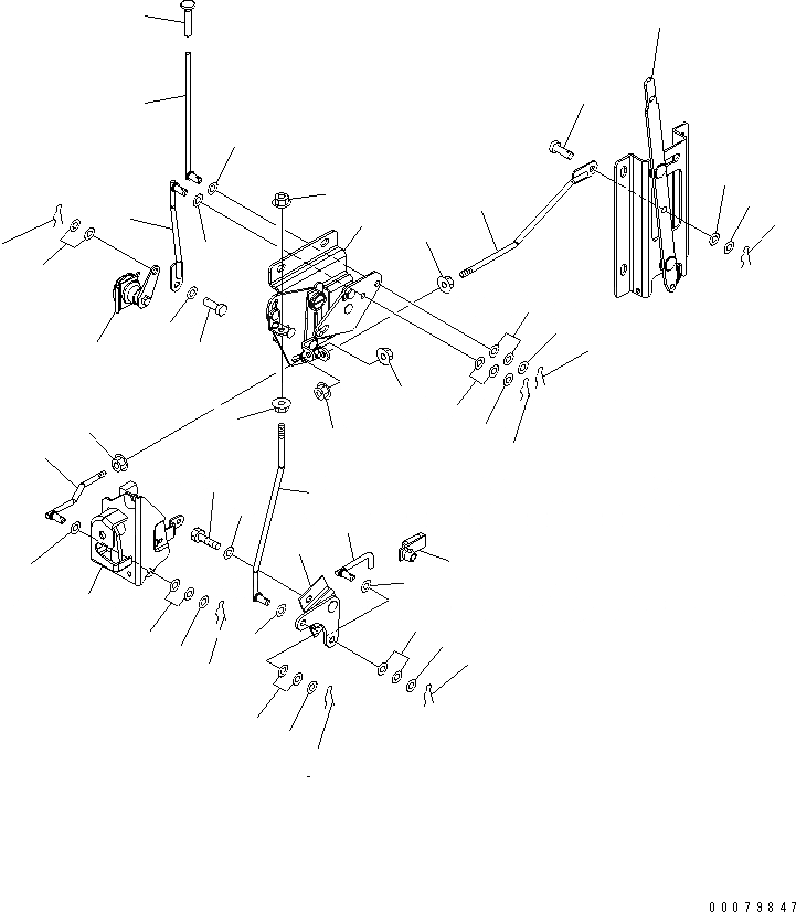 Схема запчастей Komatsu WA380-5L - КАБИНА ROPS (ПРАВ. ДВЕРЬ МЕХАНИЗМ)(№A-A89) КАБИНА ОПЕРАТОРА И СИСТЕМА УПРАВЛЕНИЯ