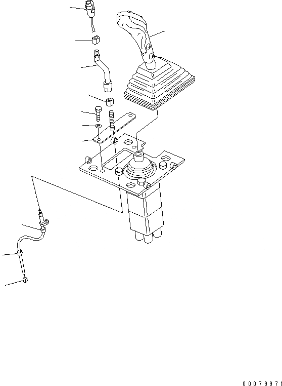Схема запчастей Komatsu WA380-5L - УПРАВЛЕНИЕ ПОГРУЗКОЙ (MULTIFUNCTION РЫЧАГ И ПОГРУЗ. METER) КАБИНА ОПЕРАТОРА И СИСТЕМА УПРАВЛЕНИЯ
