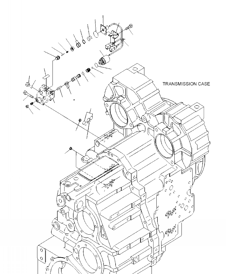 Схема запчастей Komatsu WA380-6 - F-A ТРАНСМИССИЯ ECMV (3 И 4) СИЛОВАЯ ПЕРЕДАЧА И КОНЕЧНАЯ ПЕРЕДАЧА