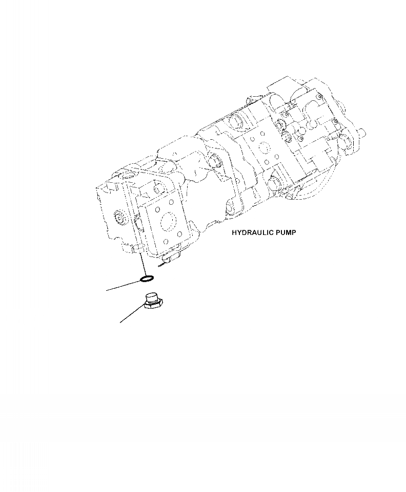 Схема запчастей Komatsu WA380-7 - H-A ГИДР. НАСОС. ЗАГЛУШКА ГИДРАВЛИКА