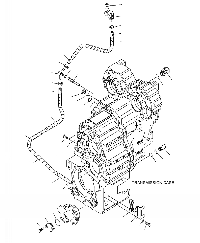 Схема запчастей Komatsu WA380-6 - F-A ТРАНСМИССИЯ АКСЕССУАРЫ (/) СИЛОВАЯ ПЕРЕДАЧА И КОНЕЧНАЯ ПЕРЕДАЧА