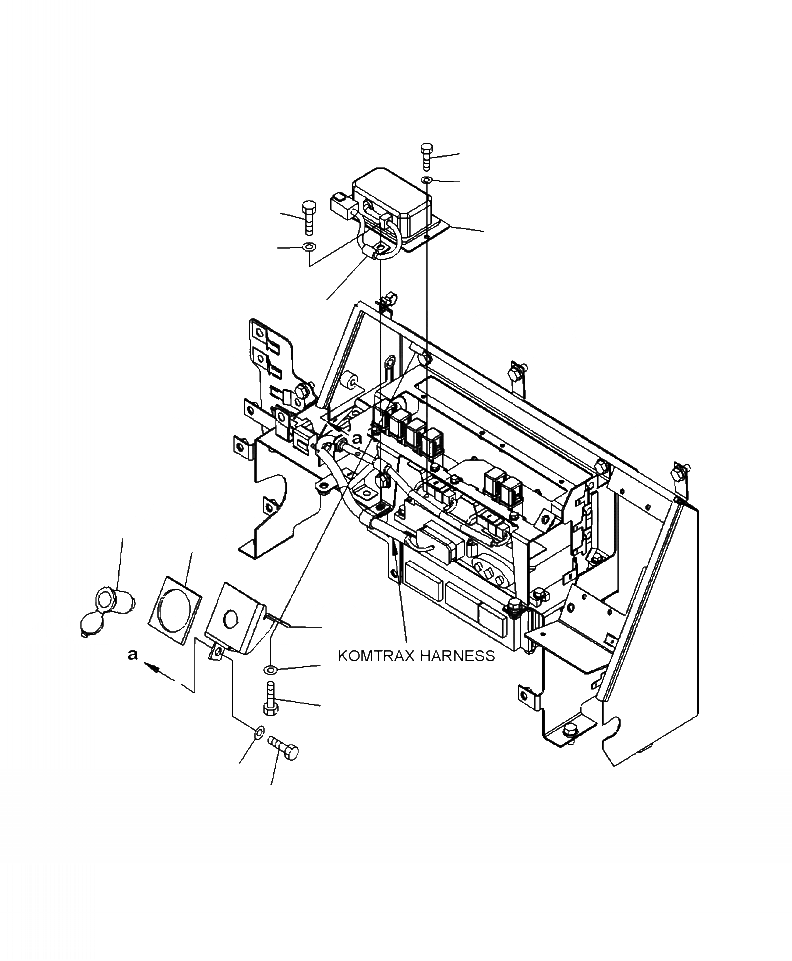 Схема запчастей Komatsu WA380-6 - K9-A V CONVERTER OPERATORXD S ОБСТАНОВКА И СИСТЕМА УПРАВЛЕНИЯ