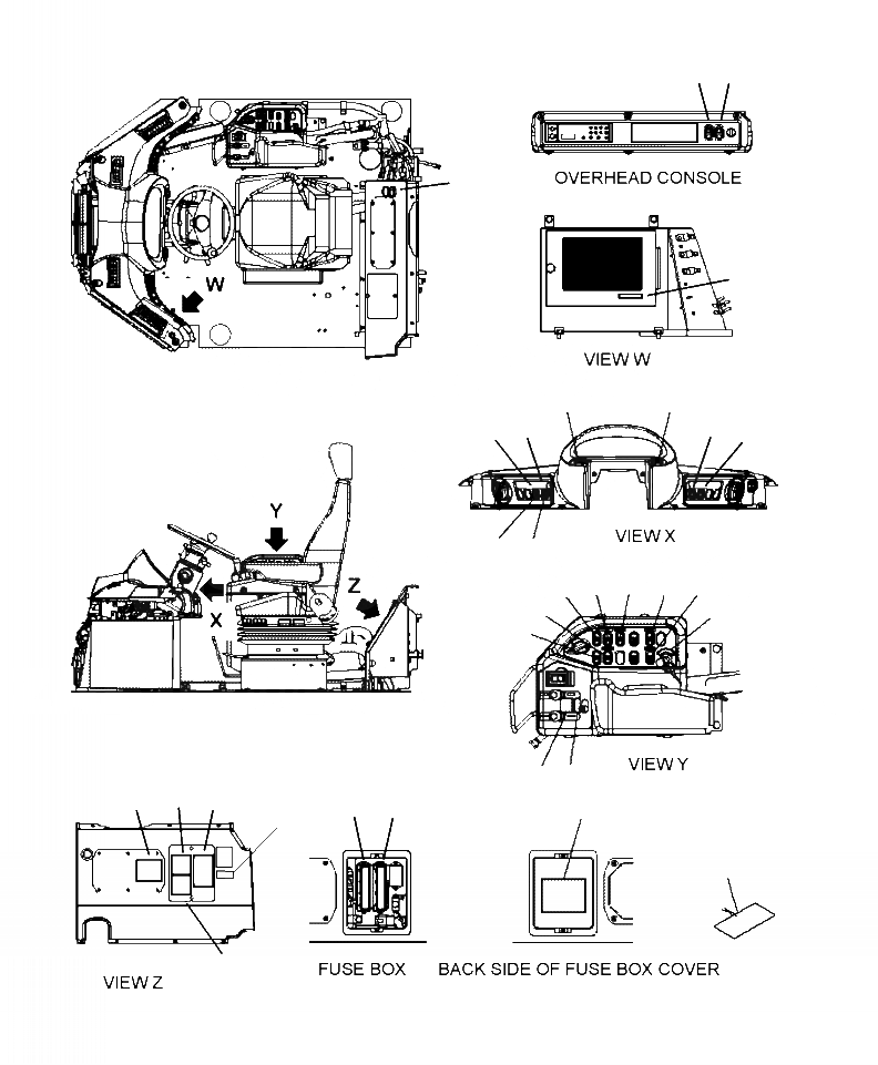 Схема запчастей Komatsu WA380-6 - U-A МАРКИРОВКА (/) МАРКИРОВКА